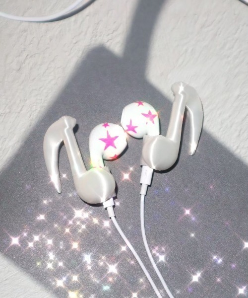 ALMOST BLUE SNOW EARPHONES MILKYWAY イヤホン（ヘッドフォン