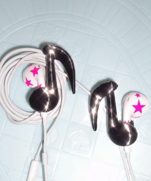 ALMOST BLUE SNOW EARPHONES MILKYWAY イヤホン（ヘッドフォン