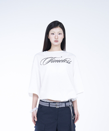 BACK CUT-OUT T-SHIRT - WHITE