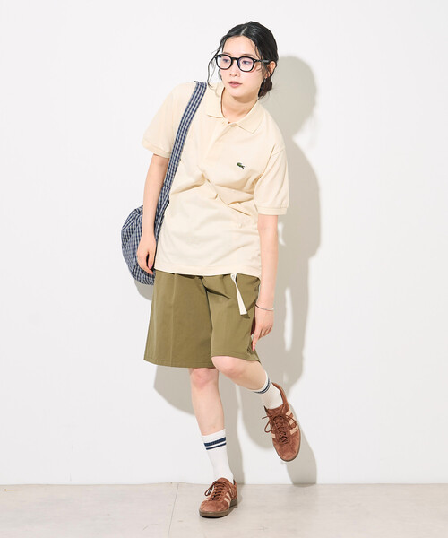 FREAK'S STORE(フリークスストア)の「LACOSTE/ラコステ L.12.12 ポロシャツ /半袖ポロ(ポロシャツ・レディース・ネイビー/ナチュラル/ブラック・3)」の5枚目の写真