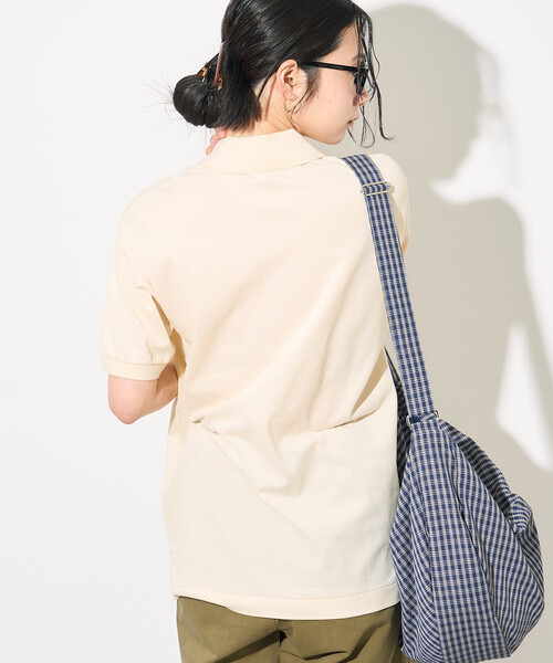 FREAK'S STORE(フリークスストア)の「LACOSTE/ラコステ L.12.12 ポロシャツ /半袖ポロ(ポロシャツ・レディース・ネイビー/ナチュラル/ブラック・3)」の9枚目の写真