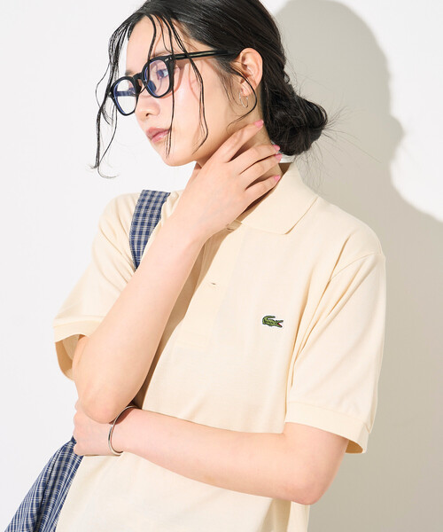 FREAK'S STORE(フリークスストア)の「LACOSTE/ラコステ L.12.12 ポロシャツ /半袖ポロ(ポロシャツ・レディース・ネイビー/ナチュラル/ブラック・3)」の12枚目の写真