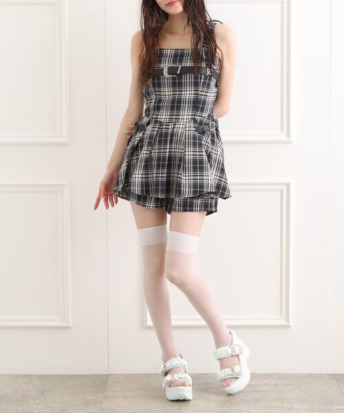 cs T&P(シーエスティーアンドピー)の「厚底キラキラパーツシャーリングサンダル(サンダル・レディース・ホワイト/ベージュ/ブラック・M/S/LL/L)」の6枚目の写真