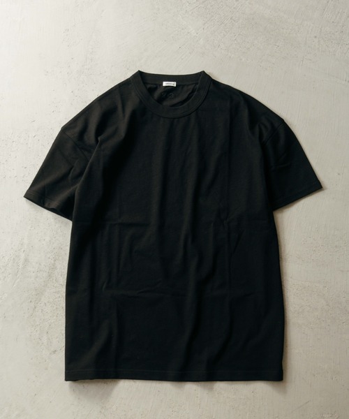 CREDONA(クレドナ)の「BASIC TEE SH/ベーシックTシャツ(Tシャツ/カットソー・レディース・ブラック/グレー/ホワイト・FREE)」の3枚目の写真