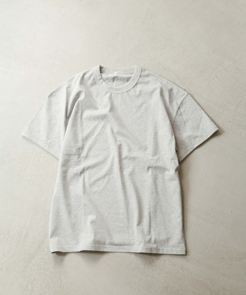 CREDONA(クレドナ)の「BASIC TEE SH/ベーシックTシャツ(Tシャツ/カットソー・レディース・ブラック/グレー/ホワイト・FREE)」の10枚目の写真