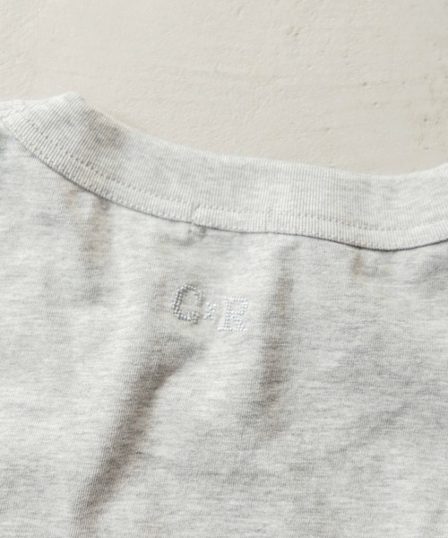 CREDONA(クレドナ)の「BASIC TEE SH/ベーシックTシャツ(Tシャツ/カットソー・レディース・ブラック/グレー/ホワイト・FREE)」の12枚目の写真