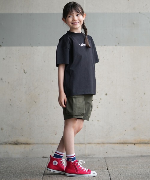 ムラサキスポーツ(ムラサキスポーツ)の「【ムラサキスポーツ別注】PHENIX/フェニックス キッズ Tシャツ 接触冷感 吸水速乾 POT-26017MS(Tシャツ/カットソー・キッズ・ホワイト/ブラック・160cm/130cm/140cm/150cm)」の16枚目の写真