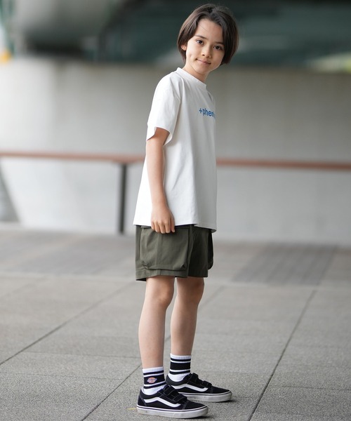 ムラサキスポーツ(ムラサキスポーツ)の「【ムラサキスポーツ別注】PHENIX/フェニックス キッズ Tシャツ 接触冷感 吸水速乾 POT-26017MS(Tシャツ/カットソー・キッズ・ホワイト/ブラック・160cm/130cm/140cm/150cm)」の10枚目の写真