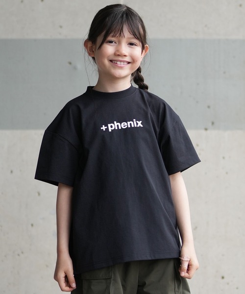 ムラサキスポーツ(ムラサキスポーツ)の「【ムラサキスポーツ別注】PHENIX/フェニックス キッズ Tシャツ 接触冷感 吸水速乾 POT-26017MS(Tシャツ/カットソー・キッズ・ホワイト/ブラック・160cm/130cm/140cm/150cm)」の11枚目の写真