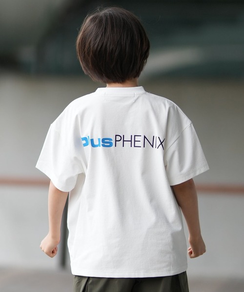 ムラサキスポーツ(ムラサキスポーツ)の「【ムラサキスポーツ別注】PHENIX/フェニックス キッズ Tシャツ 接触冷感 吸水速乾 POT-26017MS(Tシャツ/カットソー・キッズ・ホワイト/ブラック・160cm/130cm/140cm/150cm)」の6枚目の写真
