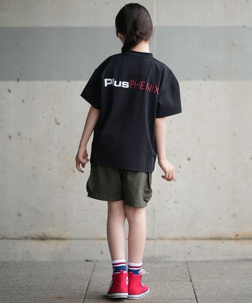 ムラサキスポーツ(ムラサキスポーツ)の「【ムラサキスポーツ別注】PHENIX/フェニックス キッズ Tシャツ 接触冷感 吸水速乾 POT-26017MS(Tシャツ/カットソー・キッズ・ホワイト/ブラック・160cm/130cm/140cm/150cm)」の14枚目の写真