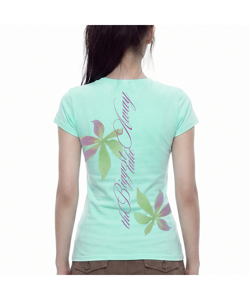 GRAVER（グレーバー）の「[ウーマン]TAKE AWAY ベイビーT_3カラー（Tシャツ/カットソー・レディース・ホワイト/PINK/ミント・ONE SIZE）」の2枚目の写真