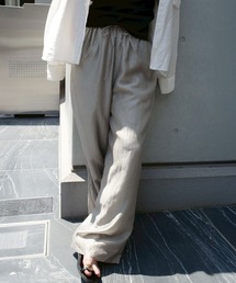 イージーウォッシャーパンツ(chihiro select) / 大人カジュアル きれいめ 夏服 シンプル