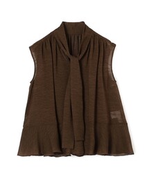 WEB・一部店舗限定】カラミ フリルスリーブブラウス（シャツ/ブラウス
