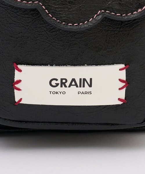 GRAIN(グレイン)の「【GRAIN/グレイン】ヴィンテージスタースタッズミニショルダーバッグ(トートバッグ・レディース・ブラック/ベージュ/レッド・FREE)」の7枚目の写真