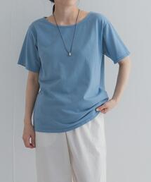 GrowOrganicボートネックTシャツ