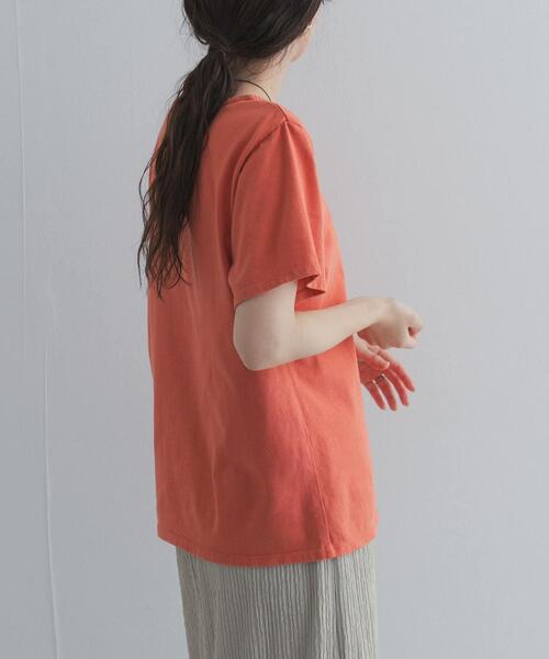 URBAN RESEARCH DOORS(アーバンリサーチドアーズ)の「GrowOrganicボートネックTシャツ(Tシャツ/カットソー・レディース・レッド/ブルー/グリーン系その他/ブラウン/グレー/ホワイト系その他・FREE)」の20枚目の写真
