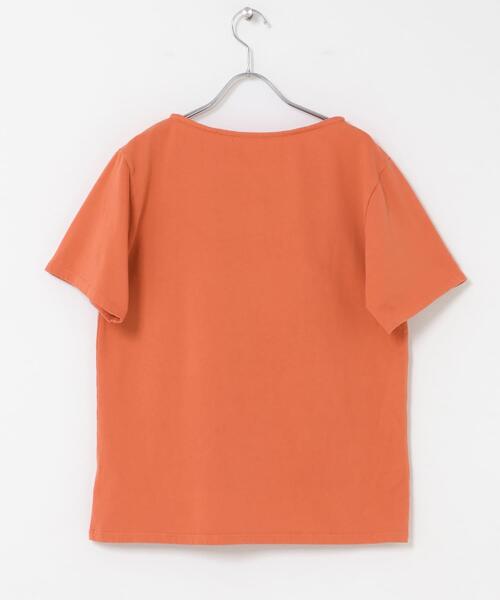 URBAN RESEARCH DOORS(アーバンリサーチドアーズ)の「GrowOrganicボートネックTシャツ(Tシャツ/カットソー・レディース・レッド/ブルー/グリーン系その他/ブラウン/グレー/ホワイト系その他・FREE)」の14枚目の写真