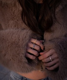 IRIEBEACH（アイリービーチ）の「eternity ring/【ハワイアンジュエリー】【サージカルステンレス】【金属アレルギー対応】【IRIEBEACH / アイリービーチ】つけっぱなしOK（リング）」