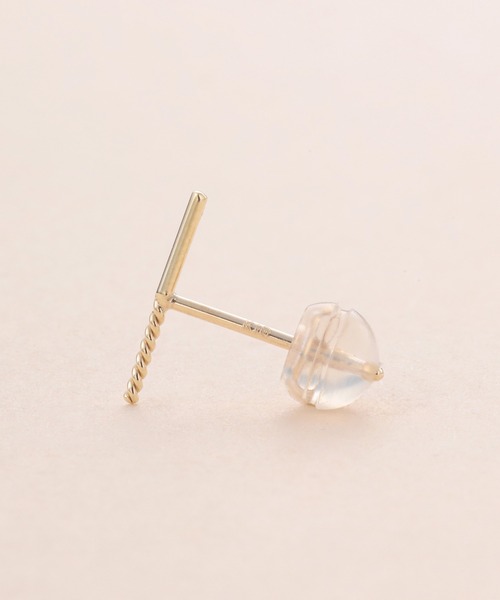 K10 ツイストラインピアス（ピアス（両耳用））｜EMUNE（エミュネ）の