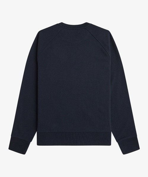 FRED PERRY（フレッドペリー）の「Tartan Applique Sweatshirt／タータンチェックアップリケスウェット（スウェット・メンズ・グレー/ネイビー・S/L/M）」の21枚目の写真