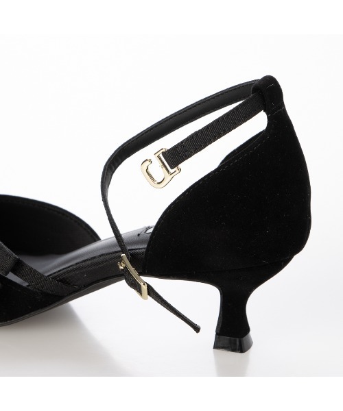 EVOL(イーボル)の「【ふかふか・クッション入り】ポインテッド4.5cmリボンセパレートパンプス CB23869(パンプス・レディース・ブラウン/グレー/ブラック・22.0cm/23.0cm/24.5cm/22.5cm/25.0cm/24.0cm)」の17枚目の写真