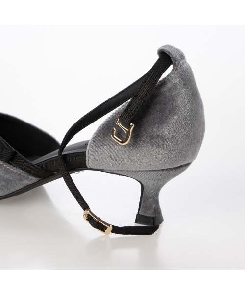 EVOL(イーボル)の「【ふかふか・クッション入り】ポインテッド4.5cmリボンセパレートパンプス CB23869(パンプス・レディース・ブラウン/グレー/ブラック・22.0cm/23.0cm/24.5cm/22.5cm/25.0cm/24.0cm)」の22枚目の写真