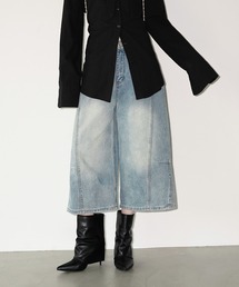 クロップドワイドデニムパンツ chw26s375