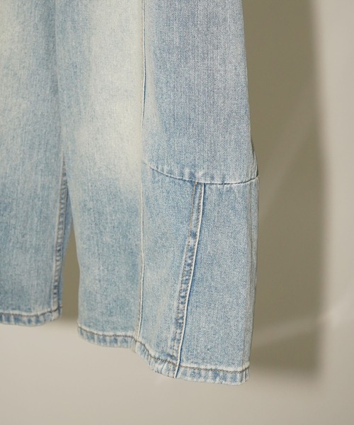 chuclla(チュクラ)の「クロップドワイドデニムパンツ chw26s375(その他パンツ・レディース・ブルー・S/M/L)」の15枚目の写真