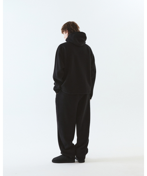 THEENDQUESTION(ジエンドクエスチョン)の「Fleece pants / BLACK(スウェットパンツ・レディース・その他・FREE)」の8枚目の写真