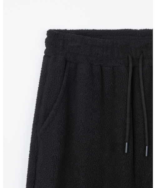 THEENDQUESTION(ジエンドクエスチョン)の「Fleece pants / BLACK(スウェットパンツ・レディース・その他・FREE)」の10枚目の写真