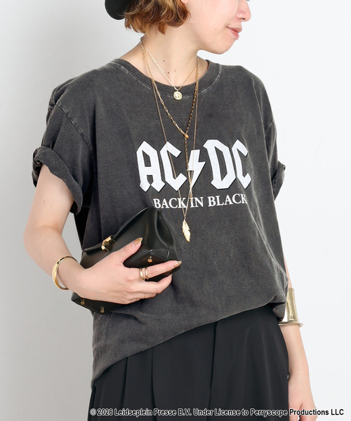 GOOD ROCK SPEED(グッドロックスピード)の「【GOOD ROCK SPEED / グッドロックスピード】AC/DC T-sh(Tシャツ/カットソー・レディース・ブラック系その他・FREE)」の4枚目の写真