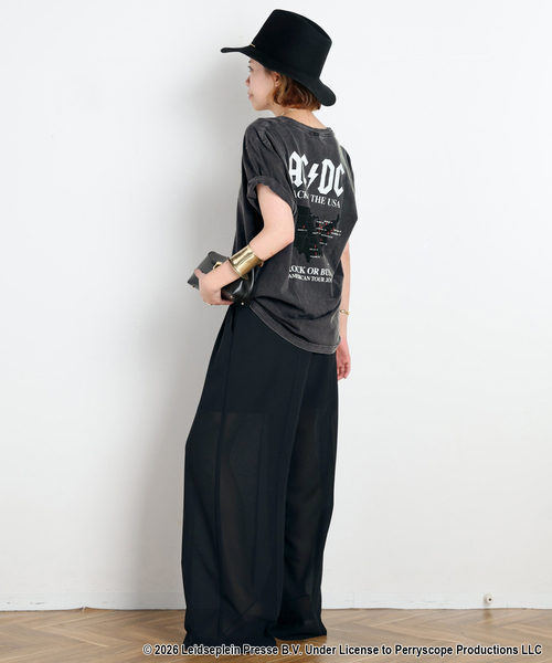 GOOD ROCK SPEED(グッドロックスピード)の「【GOOD ROCK SPEED / グッドロックスピード】AC/DC T-sh(Tシャツ/カットソー・レディース・ブラック系その他・FREE)」の8枚目の写真