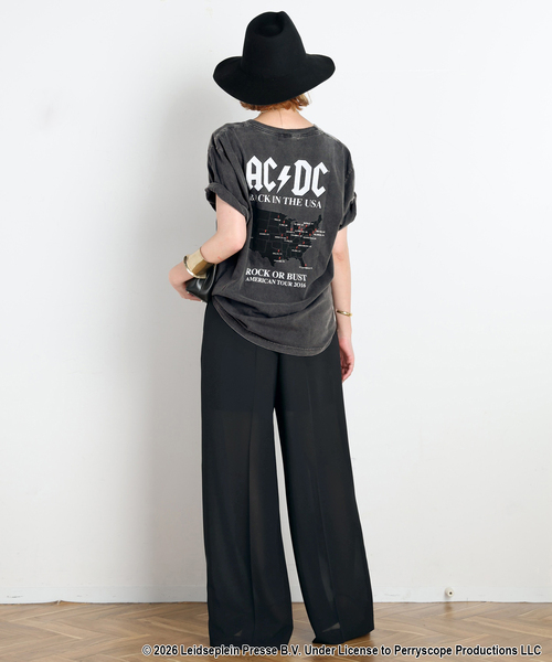 GOOD ROCK SPEED(グッドロックスピード)の「【GOOD ROCK SPEED / グッドロックスピード】AC/DC T-sh(Tシャツ/カットソー・レディース・ブラック系その他・FREE)」の9枚目の写真