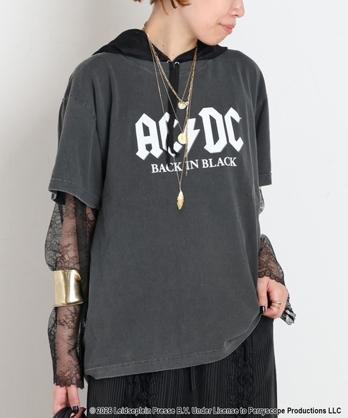 GOOD ROCK SPEED(グッドロックスピード)の「【GOOD ROCK SPEED / グッドロックスピード】AC/DC T-sh(Tシャツ/カットソー・レディース・ブラック系その他・FREE)」の10枚目の写真