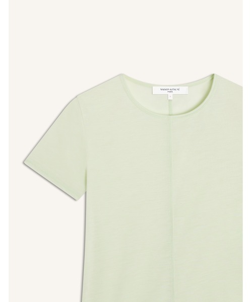 Maison Kitsune(メゾンキツネ)の「LYOCELL TOP(Tシャツ/カットソー・レディース・ライトグリーン系・S/M/L)」の9枚目の写真