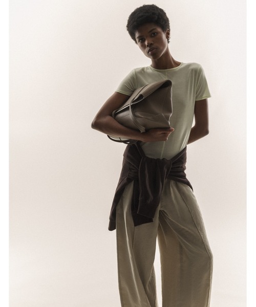 Maison Kitsune(メゾンキツネ)の「LYOCELL TOP(Tシャツ/カットソー・レディース・ライトグリーン系・S/M/L)」の6枚目の写真