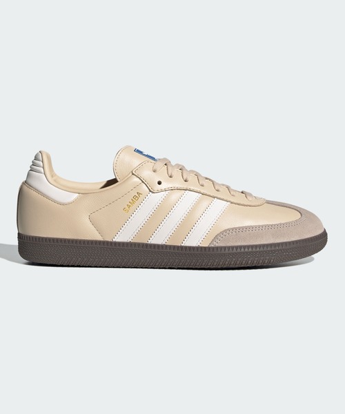 adidas(アディダス)の「サンバ OG / Samba OG / アディダスオリジナルス adidas Originals(スニーカー・メンズ・ベージュ・26.5cm/27.0cm/27.5cm/28.0cm/28.5cm/29.0cm/23.5cm/24.0cm/24.5cm/25.0cm/25.5cm/26.0cm/22.0cm/22.5cm/23.0cm)」の1枚目の写真