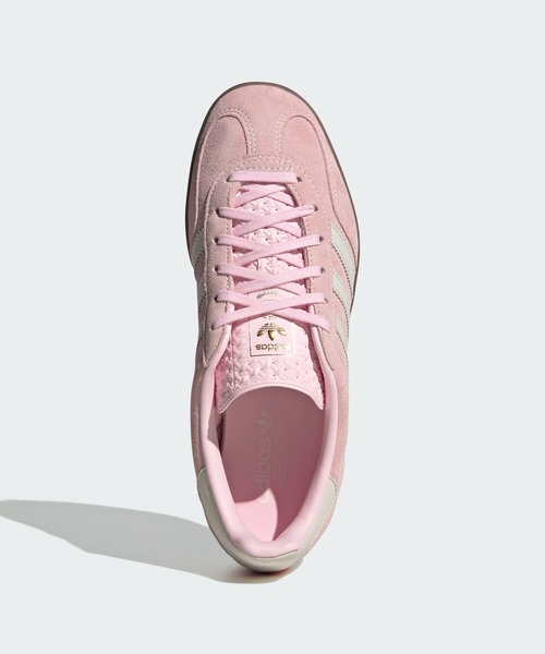 adidas(アディダス)の「ガゼル インドア / Gazelle Indoor / アディダスオリジナルス adidas Originals(スニーカー・レディース・ピンク・22.0cm/22.5cm/23.0cm/23.5cm/24.0cm/24.5cm/25.0cm/25.5cm/26.0cm/26.5cm/27.0cm/27.5cm/28.0cm)」の2枚目の写真