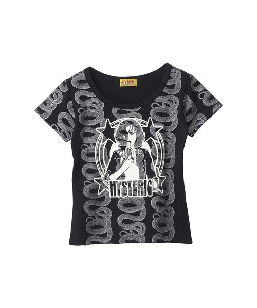 HYSTERIC GLAMOUR(ヒステリックグラマー)の「BANANA GIRL チビTシャツ(Tシャツ/カットソー・レディース・ブラック系その他/ピンク系その他/ホワイト系その他・FREE)」の2枚目の写真
