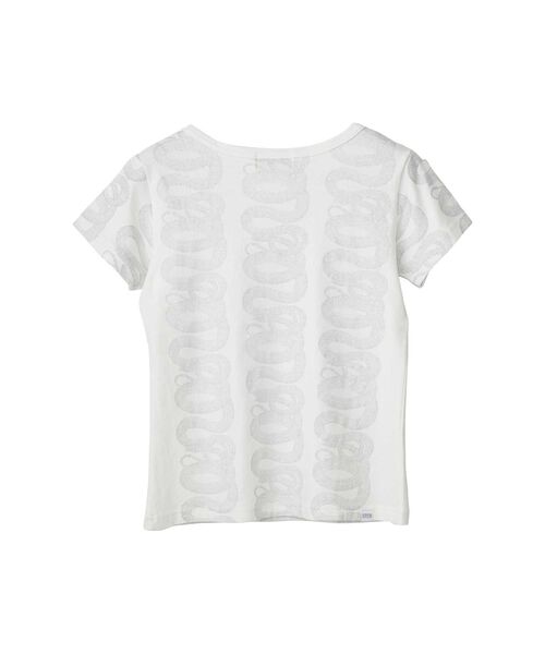 HYSTERIC GLAMOUR(ヒステリックグラマー)の「BANANA GIRL チビTシャツ(Tシャツ/カットソー・レディース・ブラック系その他/ピンク系その他/ホワイト系その他・FREE)」の4枚目の写真