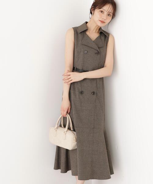 PROPORTION BODY DRESSING(プロポーションボディドレッシング)の「トレンチジャンスカ / 1216240900(ワンピース・レディース・ブラウン系その他/ピンク・MEDIUM/P/S)」の20枚目の写真