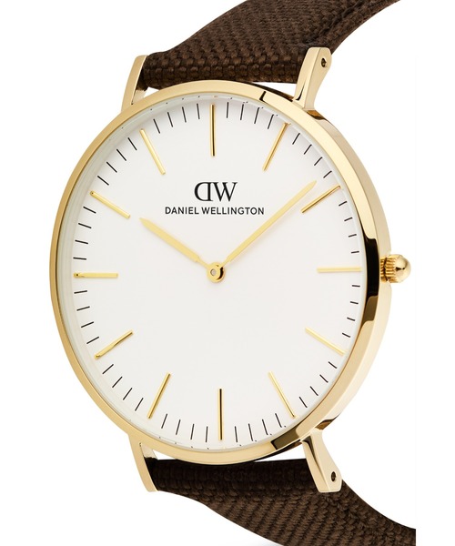 Daniel Wellington(ダニエルウェリントン)の「Classic Canvas 40mm メンズ腕時計 ローズゴールド/ゴールド/シルバー(アナログ腕時計・メンズ・ピンクゴールド/シルバー/イエローゴールド/ブラック・40mm)」の6枚目の写真