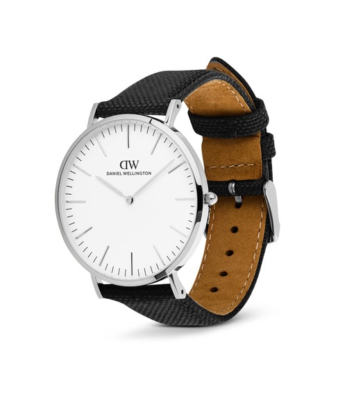 Daniel Wellington(ダニエルウェリントン)の「Classic Canvas 40mm メンズ腕時計 ローズゴールド/ゴールド/シルバー(アナログ腕時計・メンズ・ピンクゴールド/シルバー/イエローゴールド/ブラック・40mm)」の9枚目の写真
