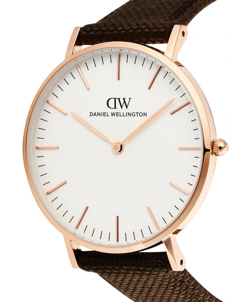 Daniel Wellington(ダニエルウェリントン)の「Classic Canvas 40mm メンズ腕時計 ローズゴールド/ゴールド/シルバー(アナログ腕時計・メンズ・ピンクゴールド/シルバー/イエローゴールド/ブラック・40mm)」の8枚目の写真