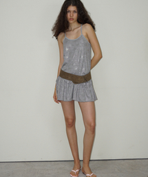 Glitter mini dress - Grey