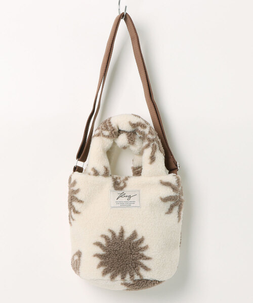 ROXY(ロキシー)の「ROXY SOL AURA MINI BAG 2WAYボアミニショルダーバッグ 【2026年秋冬モデル】(ショルダーバッグ・レディース・ナチュラル/ブルー/ベージュ・FREE)」の2枚目の写真