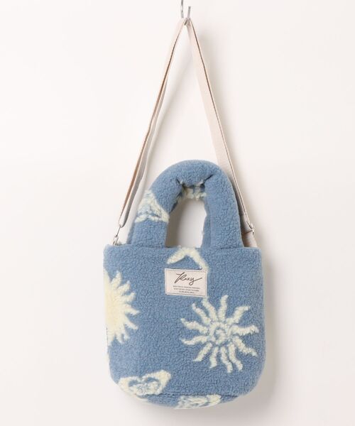 ROXY(ロキシー)の「ROXY SOL AURA MINI BAG 2WAYボアミニショルダーバッグ 【2026年秋冬モデル】(ショルダーバッグ・レディース・ナチュラル/ブルー/ベージュ・FREE)」の3枚目の写真
