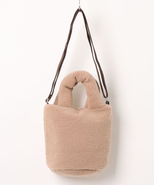 ROXY(ロキシー)の「ROXY SOL AURA MINI BAG 2WAYボアミニショルダーバッグ 【2026年秋冬モデル】(ショルダーバッグ・レディース・ナチュラル/ブルー/ベージュ・FREE)」の7枚目の写真