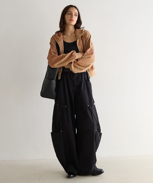 PBLIM(ページボーイリム)の「《UNISEX》タイダイフウZIPパーカー(パーカー・レディース・ブラウン/チャコールグレー・FREE)」の18枚目の写真
